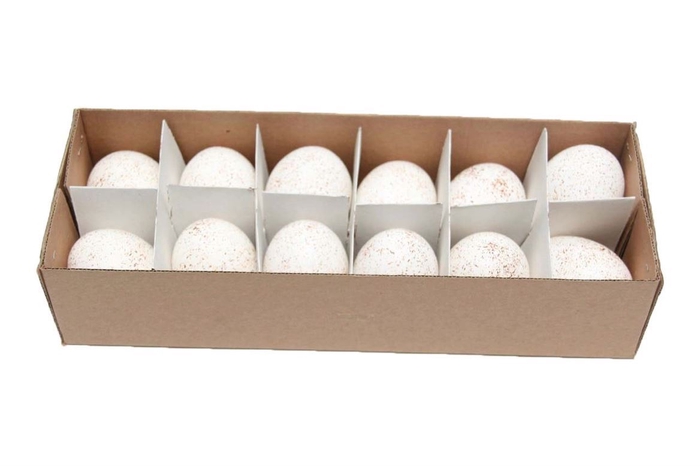 <h4>Deco Egg Chicken 12pc Spickeled</h4>