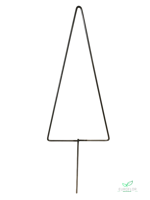 METAL FRAME DRIEHOEK 26xh55 OP PIN 20cm