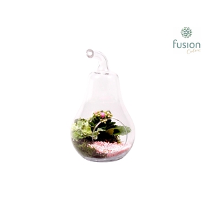 Glazen peer met Arrangement D17 H30