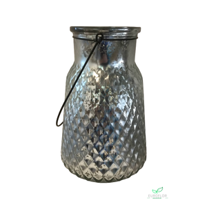 ANTIOCH HURRICANE SILVER 22X39CM OASIS-DECO