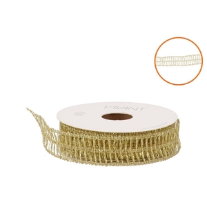 Ribbon Gritta Goud 10mx22mm