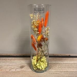 Cilinder d9x30h droog oranje