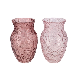 Lily Old Pink Mix Vase Ass 16x25cm