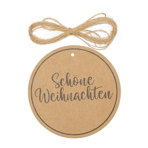 Labels Weihnachten d10cm x40
