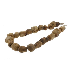 Stone Wood Garland 100cm Nat.