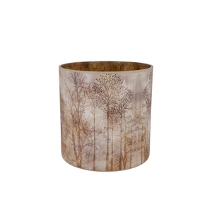 Ruby Brown T-light Forest 15x15cm