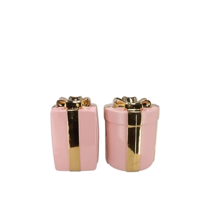 Joy Jolly Pink Vase Present 11x15cm