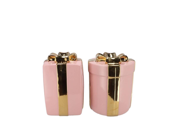 <h4>Joy Jolly Pink Vase Present 11x15cm</h4>