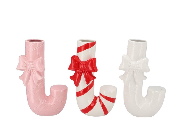 <h4>Faby Jolly Pink Vase Candy Ass 15x12x31cm</h4>