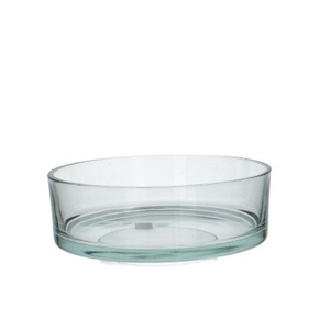 Glas Schaal d25*8cm