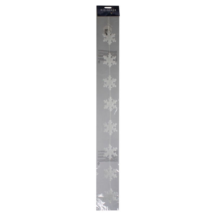 <h4>DF12-UM-14170 - Garland snowflackes 7cm</h4>