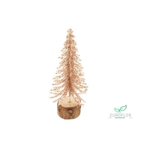 DECO TREE CHRISTMAS PINK 19X8XH8