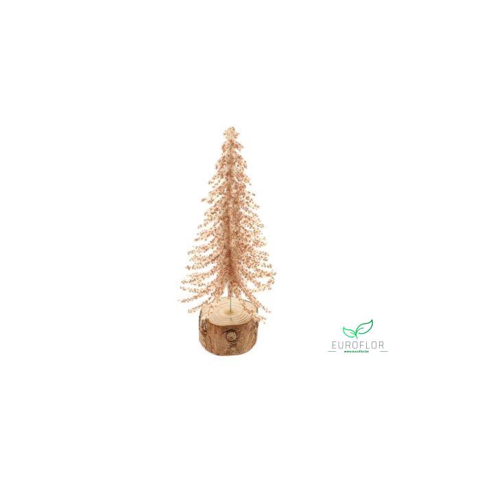 <h4>DECO TREE CHRISTMAS PINK 19X8XH8</h4>