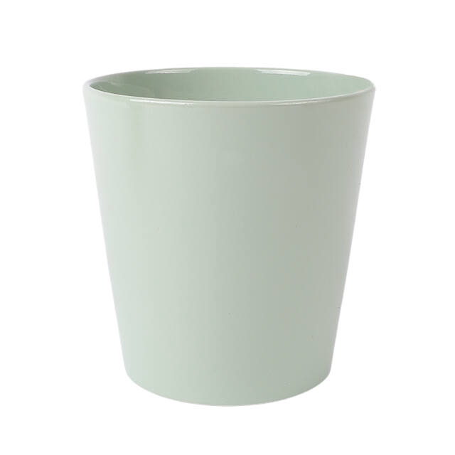 Pot Dallas Ceramics Ø12xH9cm celadon green shiny