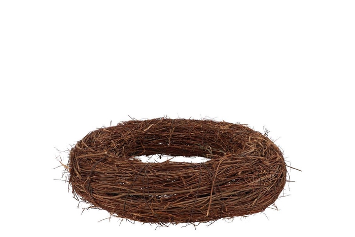 <h4>Wreath Elm Branches Brown 40x10cm Nm</h4>