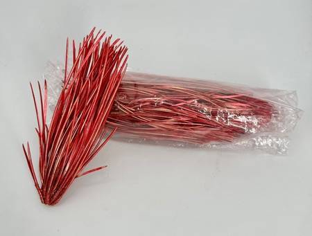 <h4>Pine Needles (bags) Painted Red</h4>