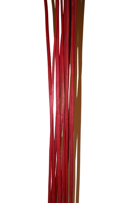 JUTE STICK RED 100cm 20pcs