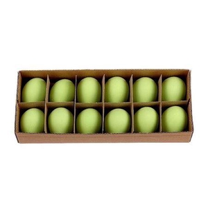 Deco Egg Chicken 12pcs Green