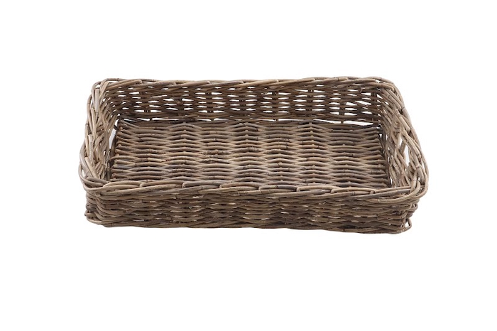 <h4>Rotan Plant Tray Natural</h4>