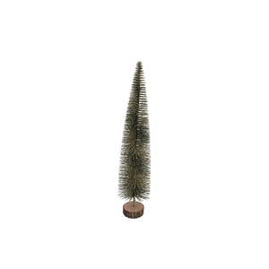 Sparkle Twist Majestic Green Snow Tree 30x6cm