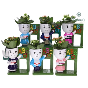 Keramiek back to school met Kalanchoe