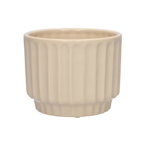 DF03-666843547 - Pot Vectra d13.5xh10.5 taupe