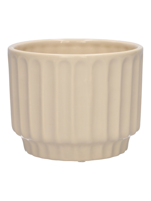 <h4>DF03-666843547 - Pot Vectra d13.5xh10.5 taupe</h4>
