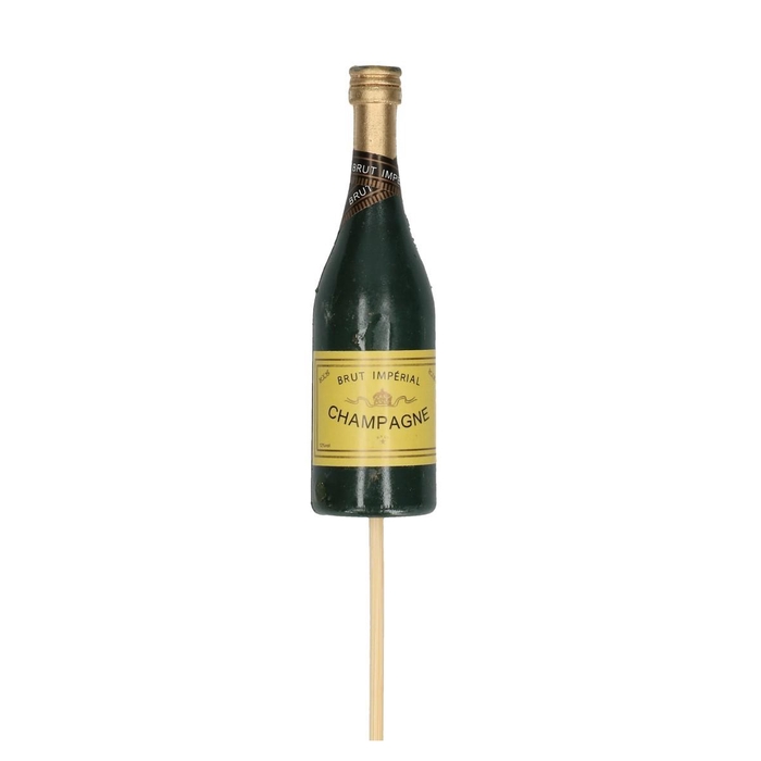 <h4>Bijsteker 50cm Champagnefles 11cm</h4>