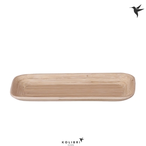 Kolibri home Plate oval bamboo