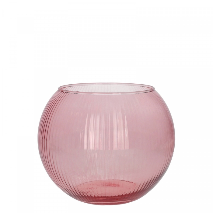 <h4>Glass Fishbowl Lines d19/12*15.5cm</h4>