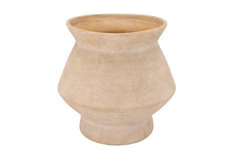 <h4>Florence Antique Gold Vase Round 31x31x30cm</h4>