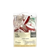 Kerst LED draad kerstman 12L 120cm+timer