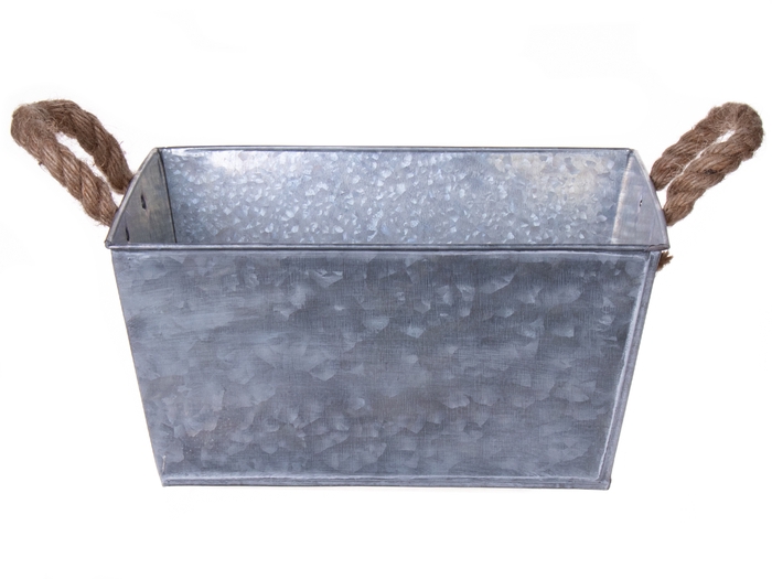 DF04-664382300 - Planter Jari 23x23x11 zinc