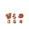Rusty Wood Autumn Ass 17x10cm Nm
