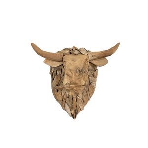 Buffelo Head Teak Banteng L50W50H40
