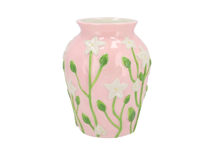 <h4>Flair Dreamy Light Pink Vase Flower 17x17x22cm</h4>
