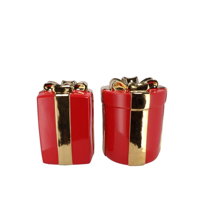 <h4>Joy Jolly Red Vase Present 16x20cm Nm</h4>