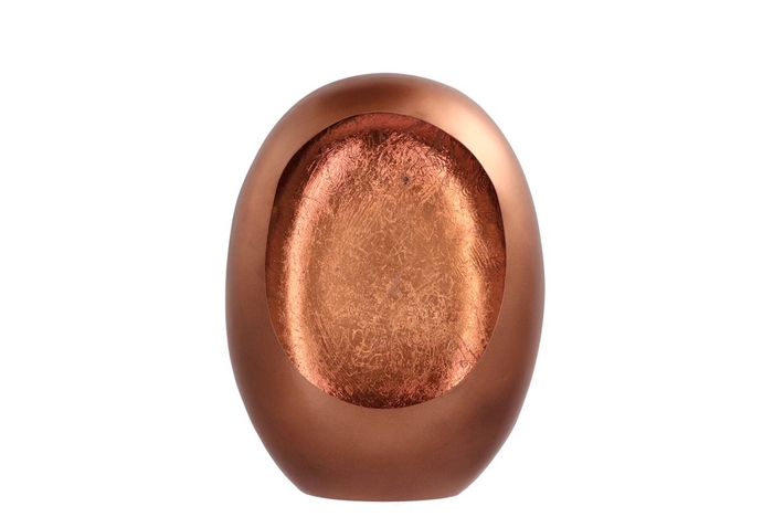 Marrakech Copper Egg T-light 20x10x28cm