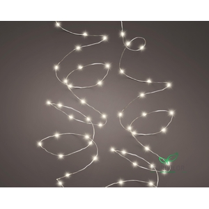 MICRO LED 8FUNCTIES OUTDOOR ZILVER-WARMWIT 95CM