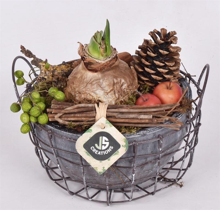 <h4>Gaasmand met cement schaal gy 21cm</h4>