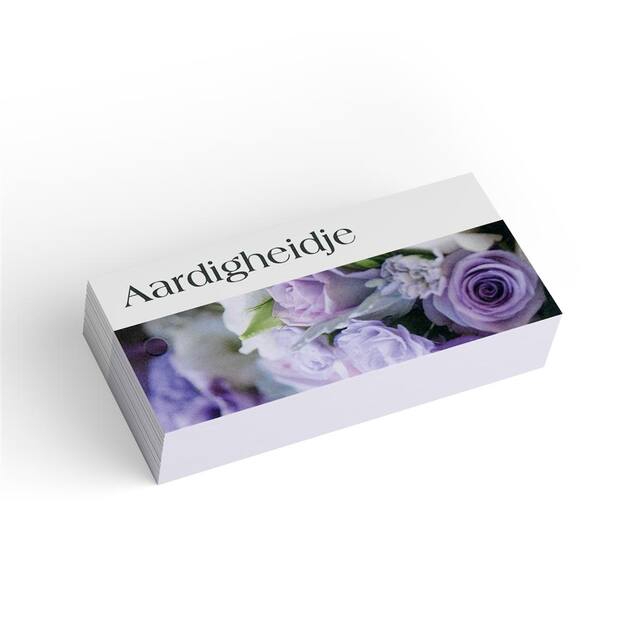 <h4>Bloemkaart stylish 07 aardigheidje-pakje 20 stuks</h4>