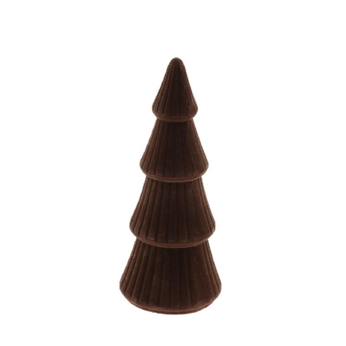 <h4>Kerst Deco boom flock d10*25cm</h4>
