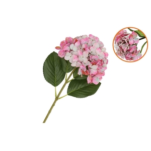 Silk Hydrangea Dark Pink 23x64cm Nm