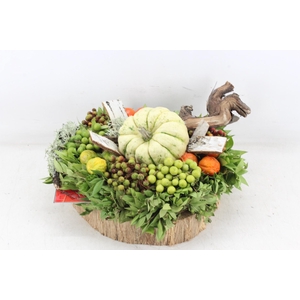 arr4 Sierfruit GB - Hout schijf krans