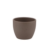 Ceramic Pot Brown 7cm