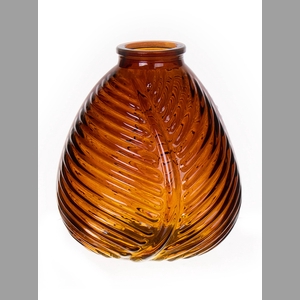 DF02-590131700 - Vase Flora d5/14xh16 amber