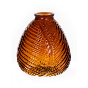 DF02-590131700 - Vase Flora d5/14xh16 amber