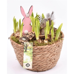 Touwmand naturel 18cm