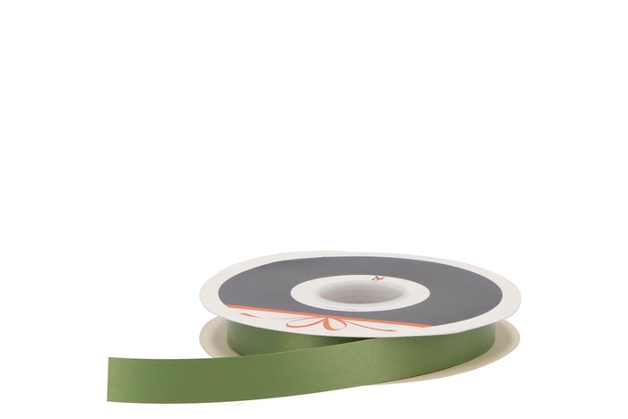 Ruban D'emballage Poly Large 1,9cm Vert Mousse Par 100 Yard- 91 Mètres