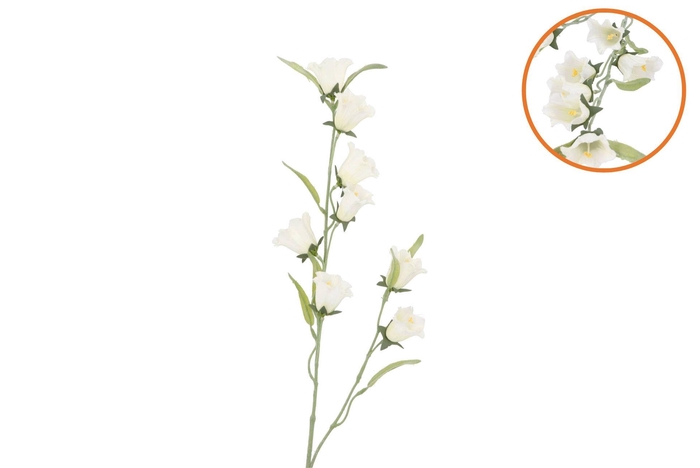 Silk Bellwort Cream Single Stem 82cm